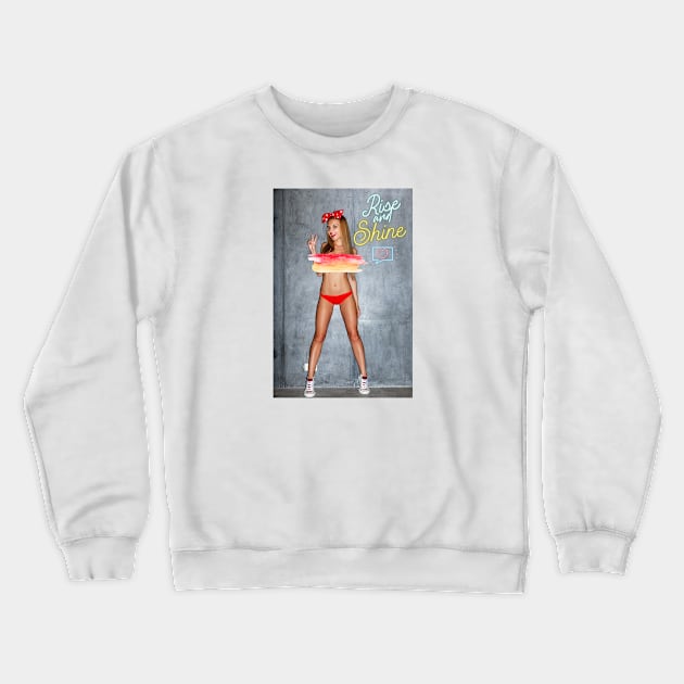Rise And Shine Crewneck Sweatshirt by After Daylight Project